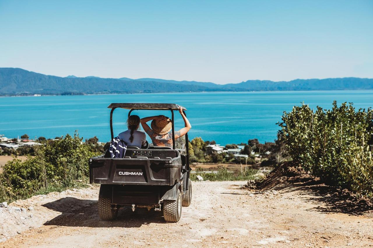 Drift Off Grid Luxury Eco Glamping Hotel Tarakohe Bagian luar foto